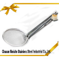 stainless steel long handle colander